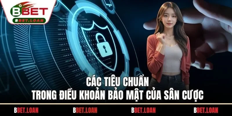 Các tiêu chuẩn trong điều khoản bảo mật của sân cược